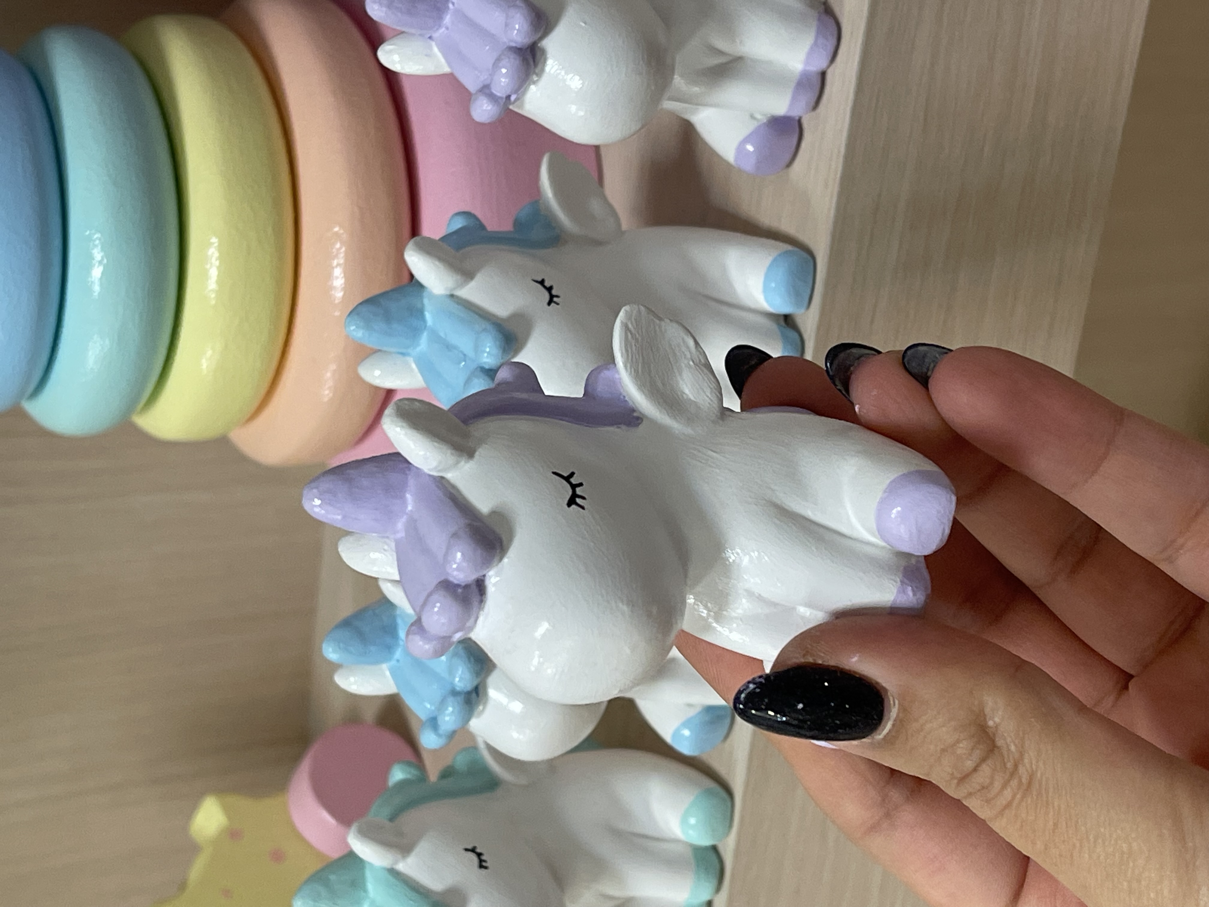 مجسمه پودر سنگی یونیکورن 🦄