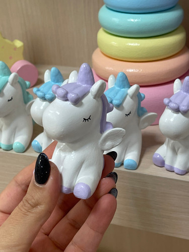 مجسمه پودر سنگی یونیکورن 🦄