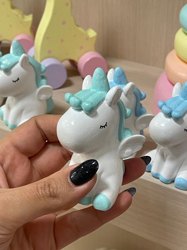مجسمه پودر سنگی یونیکورن 🦄