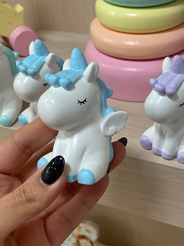 مجسمه پودر سنگی یونیکورن 🦄